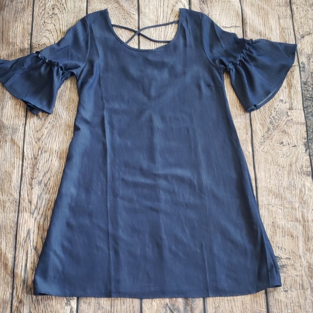 BOGO SALE chambray denim dress